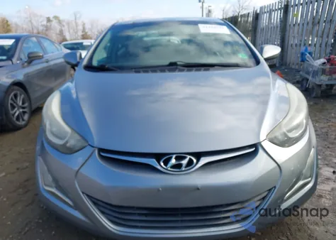 2016 Hyundai Elantra Se из США, поврежденный, VIN 5NPDH4AE8GH767538
